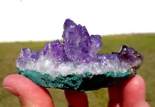 Uruguay AMETHYST Stalactites Flower Quartz Crystal of Purple Points For Sale