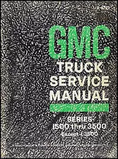 ORIGINAL 1967 GMC Shop Manual 67 Pickup Truck Jimmy Suburban Panel Van Repair (For: GMC)