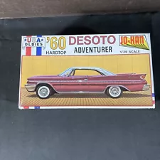 JO-HAN DESOTO ADVENTURER '60 HARDTOP 1/25 SCALE NEW MODEL BLUE USA OLDIES