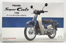 110 Urbain Denim Blue Metallic HONDA SUPER CUB Fujimi