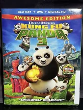 Kung Fu Panda 3 (Blu-ray/DVD, 2016, 2-Disc Set)