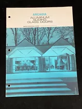 1963 ARCADIA SLIDING GLASS DOORS SALES BOOKLET, NORTHROP ARCHITECTURAL SYSTEMS