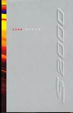 2000 Honda S2000 Roadster Original Car Sales Brochure