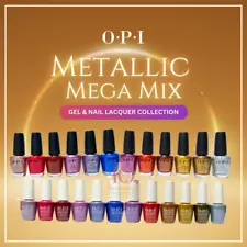 OPI Metallic Mega Mix Fall 2024 DUO Gel & Nail Polish NEW 12 COLORS *Pick Any*