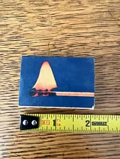 VINTAGE STRIKE ANYWHERE FLAME BOX OHIO BLUE TIP MATCHES 2”x1.5” BOX