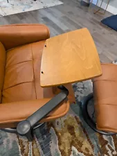 Ekornes Stressless Adjustable Personal / Computer Table in Teak (Table Only)