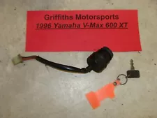 1996 YAMAHA VMAX 600 XT 8BV oem ignition main switch key w elec start function