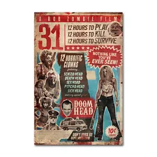 A Rob Zombie 31 Horror Movie Art Silk Poster 12x18 24x36 inch