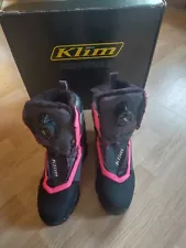 Klim Women's Aurora GTX BOA Boot Knockout Pink Size 7