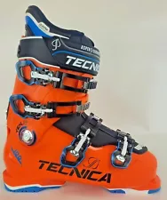 New $550 Men's Tecnica Ten.2 Orange Ski Boots Size USA 9.5 11.5 12