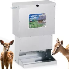 Deer Tree Protein Feeder, 60 Pounds Wildlife and Farm Animal Deer Feeder Box