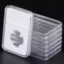 20 PCS Coin Slab Display Holder Storage 40mm for Morgan/Peace/Ike Silver Dollar