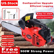 25.4CC 10 Inch Pro Petrol Top Handle Chainsaw 2500 Gasoline Chain Saw 2-stroke