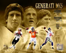 Archie, Peyton and Eli Mannings Generations New Orleans Saints Photo 1129