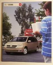 2005 Toyota Sienna Dealership Showroom Brochure - Must See !! (For: 2005 Toyota Sienna)