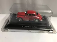 1953 RENAULT 4CV COUPE MOUCHIRO CAR 1/43 ELIGOR IN BLISTER