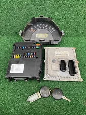 SMART CAR 450 FORTWO COUPE 698 700cc COMPLETE ENGINE ECU KIT & SAM UNIT 2 KEYS