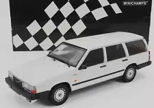 wonderful modelcar VOLVO 740 GL STATION WAGON 1986 - 1/18 - white