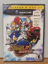 NEW/FACTORY SEALED -Sonic Adventure 2 Battle Player's Choice (Nintendo GameCube)