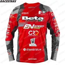 Beta Enduro Dirt Bike Moto Motocross Long Sleeve Racing Off-Road MTB Shirts