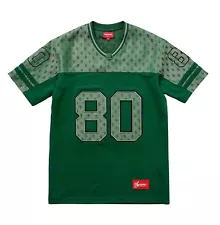 Supreme Monogram Football Jersey SS18 Dark Green Size Large