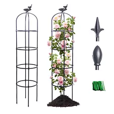 6ft Trellis for Climbing Plants Outdoor Garden Obelisk Trellis