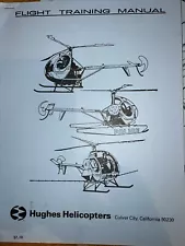 Hughes Helicopter 300-C Flight Training Manuals, 1979 (3) & Sales Brochureð