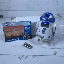 Pepsi Collectors Star Wars R2D2 Clock Boxed 1999 RMF16-GB