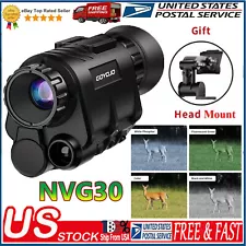 NVG30 Infrared 1920x1080p 50Hz Night Vision Goggles Monocular WiFi for Hunting