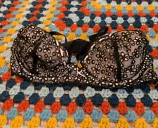 Black and Pale Pink Marks & Spencer Bra from Matching Bra Set