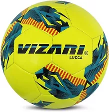 Vizari Lucca Soccer Ball, Size-5, Yellow, VZBL91883-5