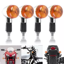 4xMotorcycle Amber Turn Signal Light For Suzuki GZ250 Intruder 1400 1500 800 750 (For: Suzuki Intruder 1400)