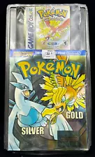 Pokemon Gold Version + Guide Nintendo Game Boy Color GBC Blister Sealed New