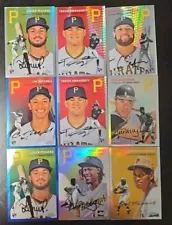 2023 Topps Chrome Platinum Pirates Lot (47 cards) McCutchen, Cruz, Clemente