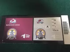 NHL Colorado Avalanche 2003 Stanley Cup Playoff Unused Game Tickets Collectors