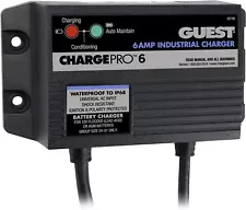 Guest Charge Pro 6A Battery Charger 1 Bank 12V On-Board Marine Boat 120V Global