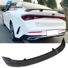 Fits 2021-2024 Kia K5 Rear Trunk Spoiler Wing ABS MG Style - Carbon Fiber Print