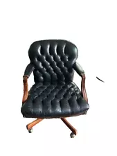 Vintage Office Leather swivel chair