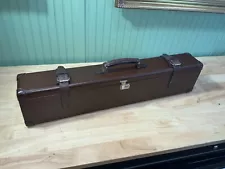 British Leather Shotgun Case/ Trunk For Small Gauge Guns 16, 20,28,.410