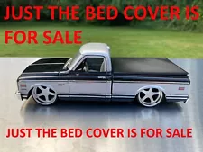 CUSTOM BLACK BED COVER FOR JADA 1972 CHEVROLET CHEVY CHEYANNE TRUCK