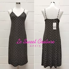 ZARA WOMAN NWT SALE! SLIP DRESS POLKA DOT SIZE S 1165/214