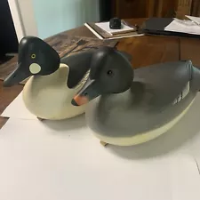 Goldeneye Duck Decoy Pair By Fredrick Brown