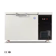 -86℃ 300L Deep Temp Storage Chest Freezer Seafood Sample Bearing Cold Treatment