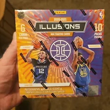 2020-21 PANINI ILLUSIONS BASKETBALL MEGA BOX SEALED 60 CARDS /BOX