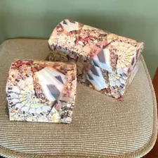 VINTAGE Present Company Set Of 2 Jewelry/Keepsake Boxes!! WEEKEND SALE!!