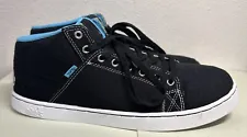 YUMS SHOES 2010 Blue And Black Mid Skateboard Men's Size 12 Soulja Boy Shoe