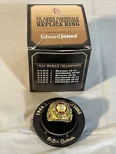 New Listing1944 St. Louis Cardinals World Series Champions Replica Ring SGA NIB