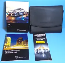 15 2015 Mercedes Benz CLA/CLA 250/CLA 45 AMG owners manual