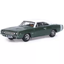 1968 Dodge Charger - Racing Green / White