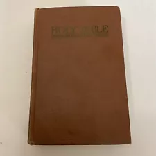 1901 /1929 Holy Bible American Standard Version Hard Back Brown Book 7” By 5”